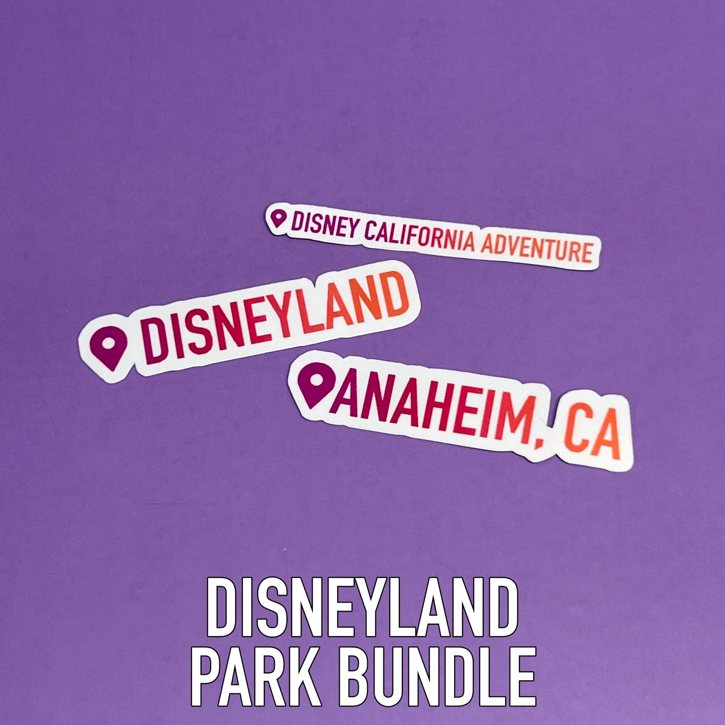 Where I've Been - Disneyland Sticker Bundle | Waterproof Sticker