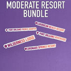 Where I've Been - Disney Moderate Resort Bundle | Waterproof Stickers