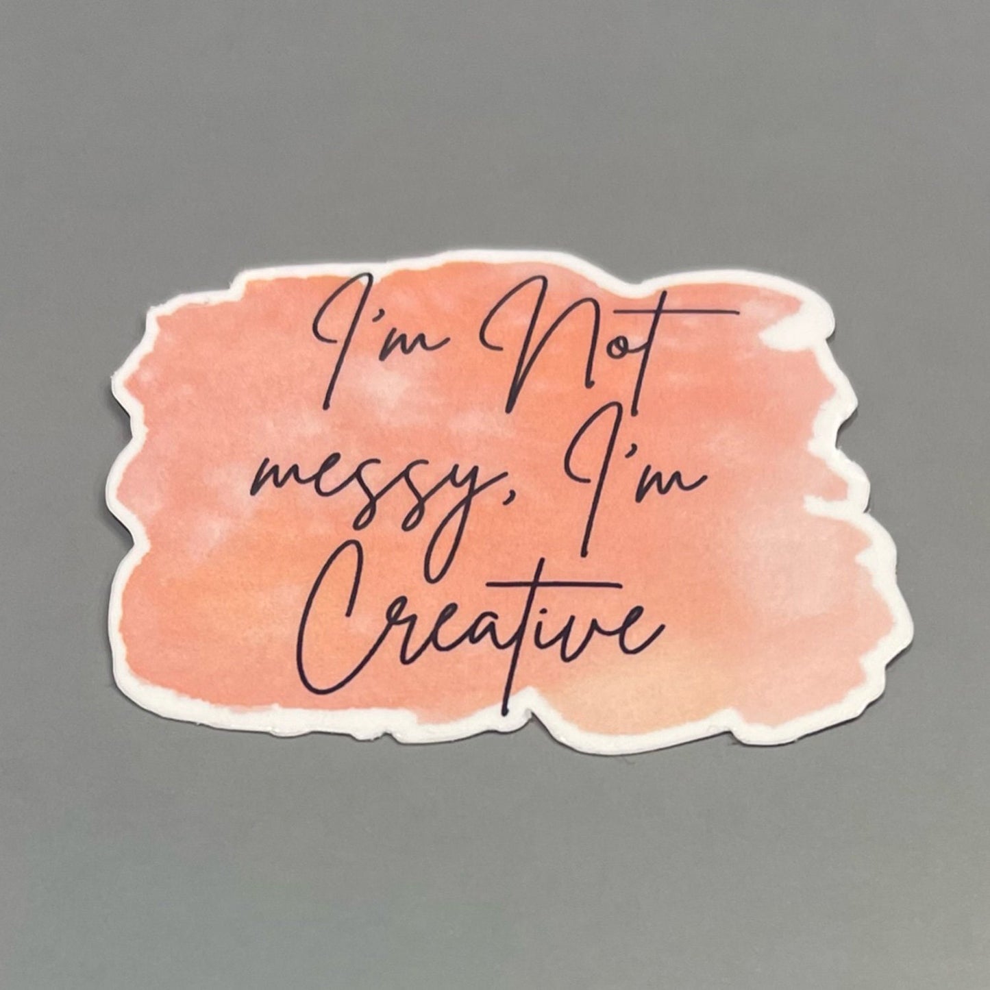 Crafting Quote Waterproof Sticker Individual