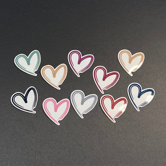Taylor Swift Album Individual Heart Sticker