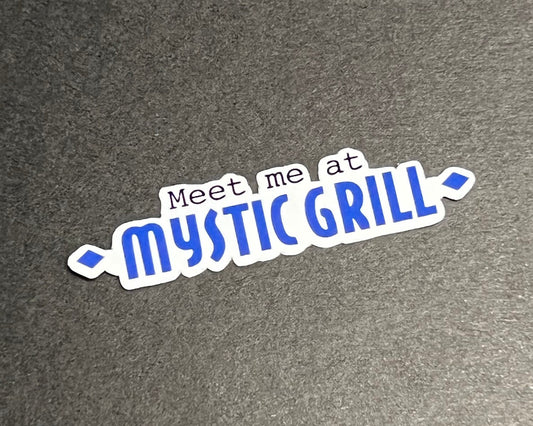 Meet Me at Mystic Grill Sticker - The Vampire Diaries