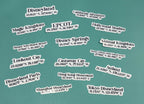 Disney Parks and More Coordinate - Individual Stickers