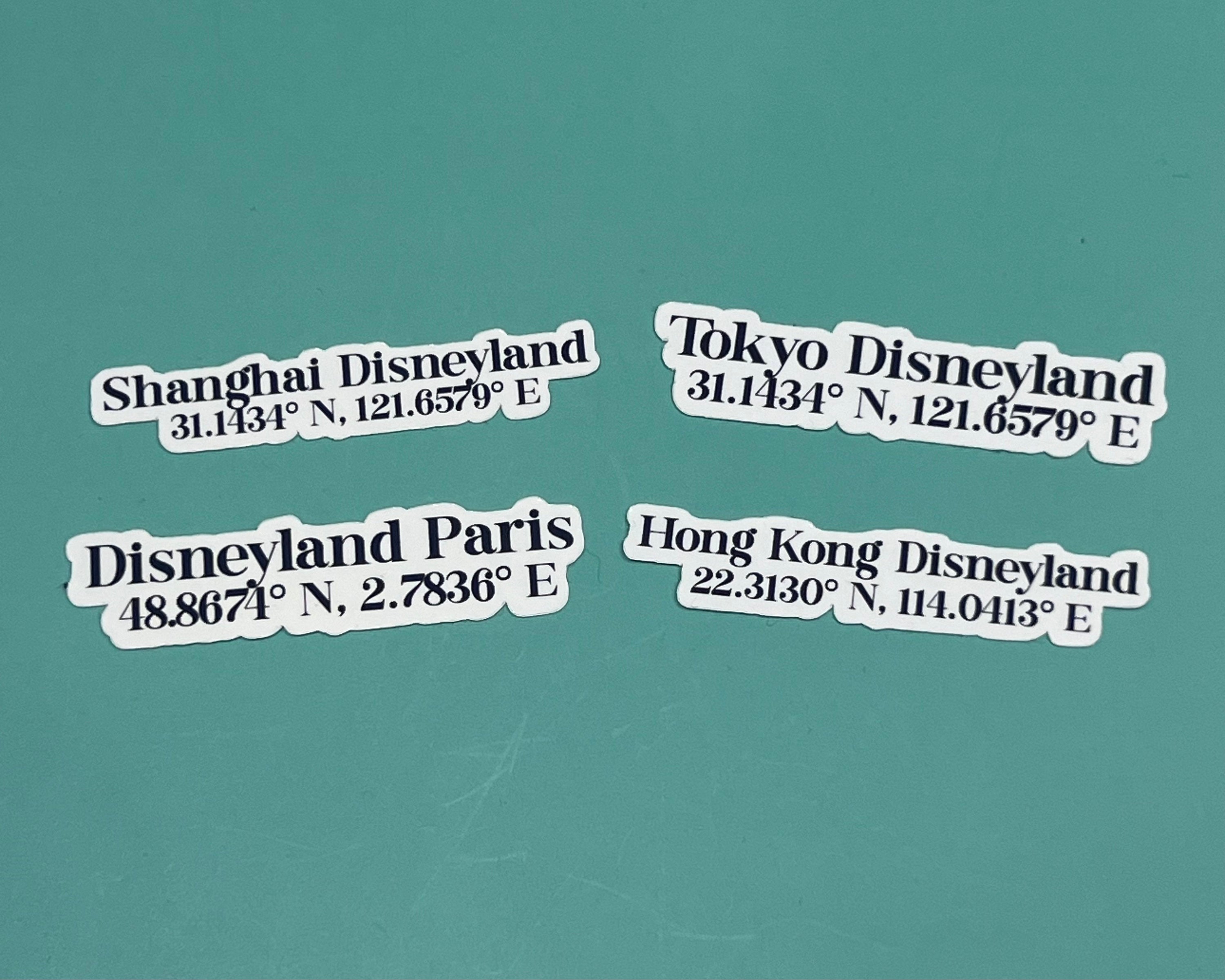 Disney International Parks Coordinate Bundle Stickers