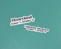 Disneyland and California Adventure Coordinate Bundle Stickers