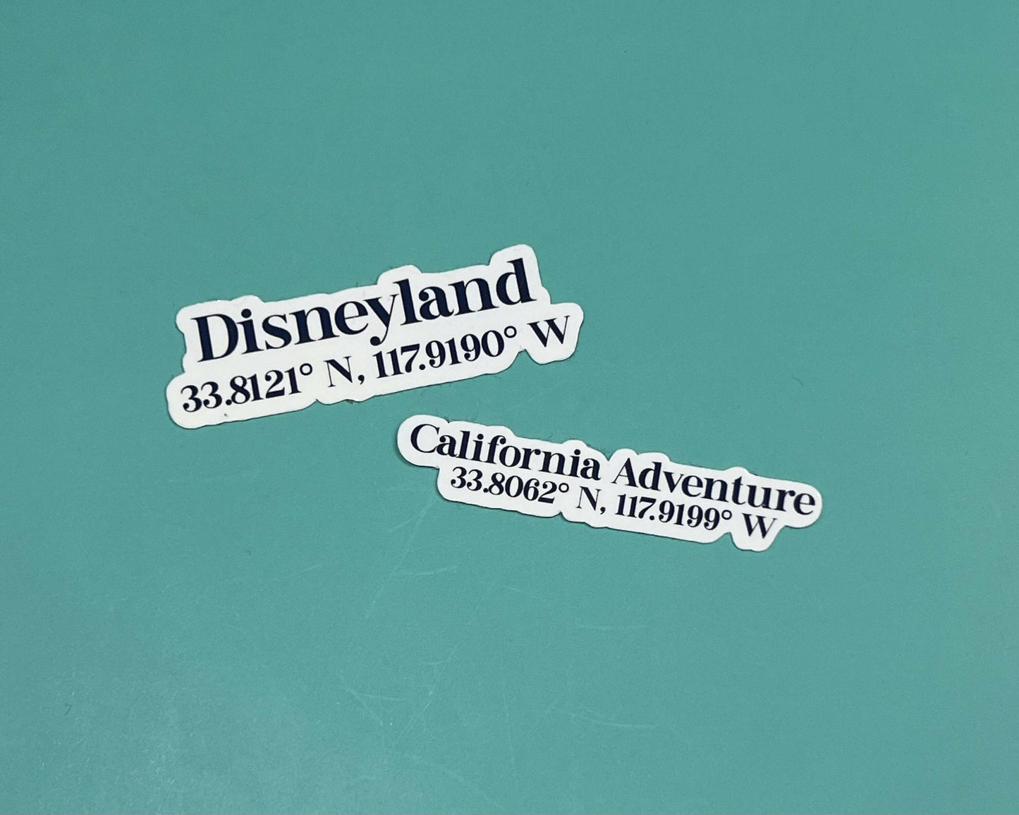Disneyland and California Adventure Coordinate  Bundle - Waterproof Stickers