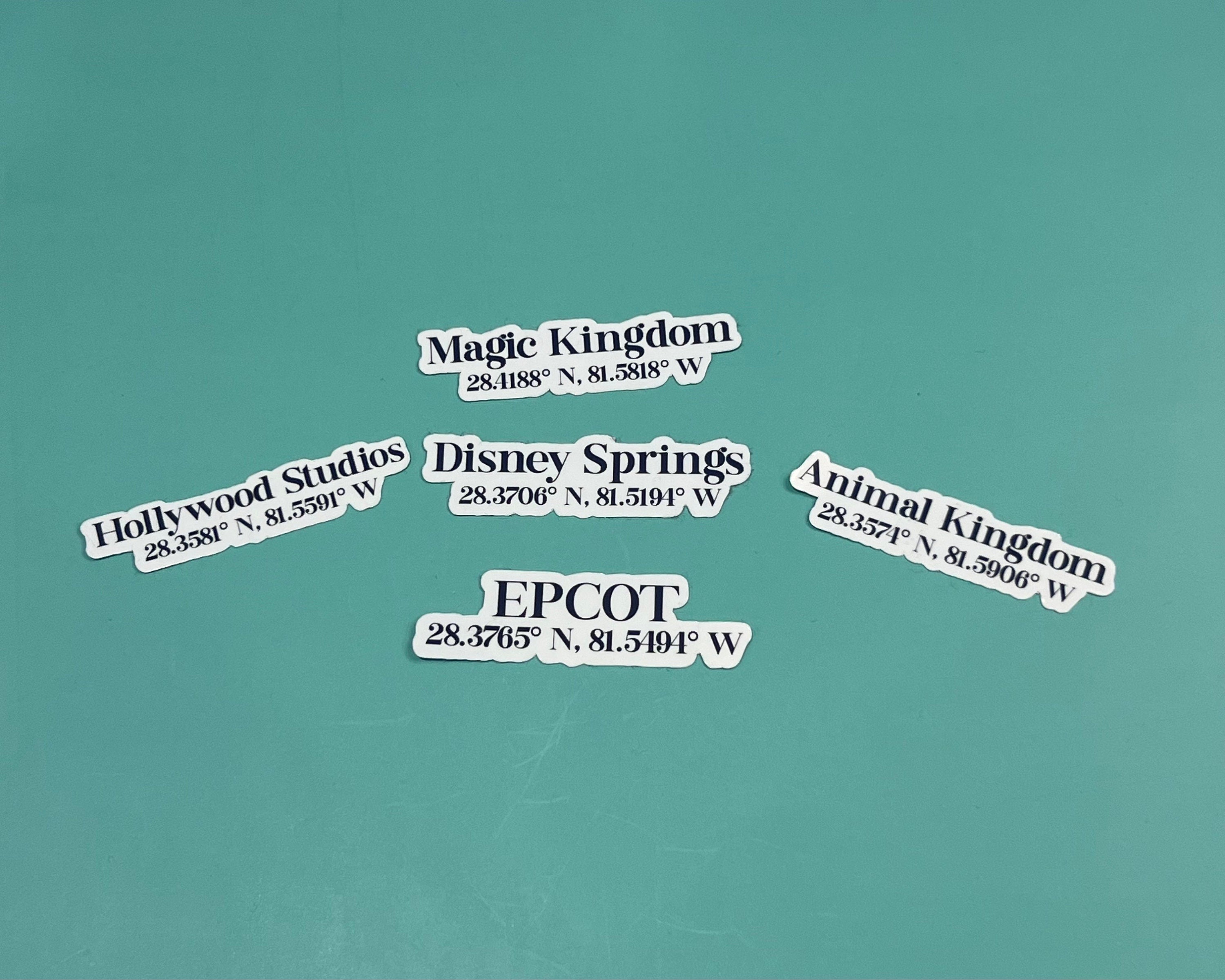 Walt Disney World Coordinate Bundle Stickers