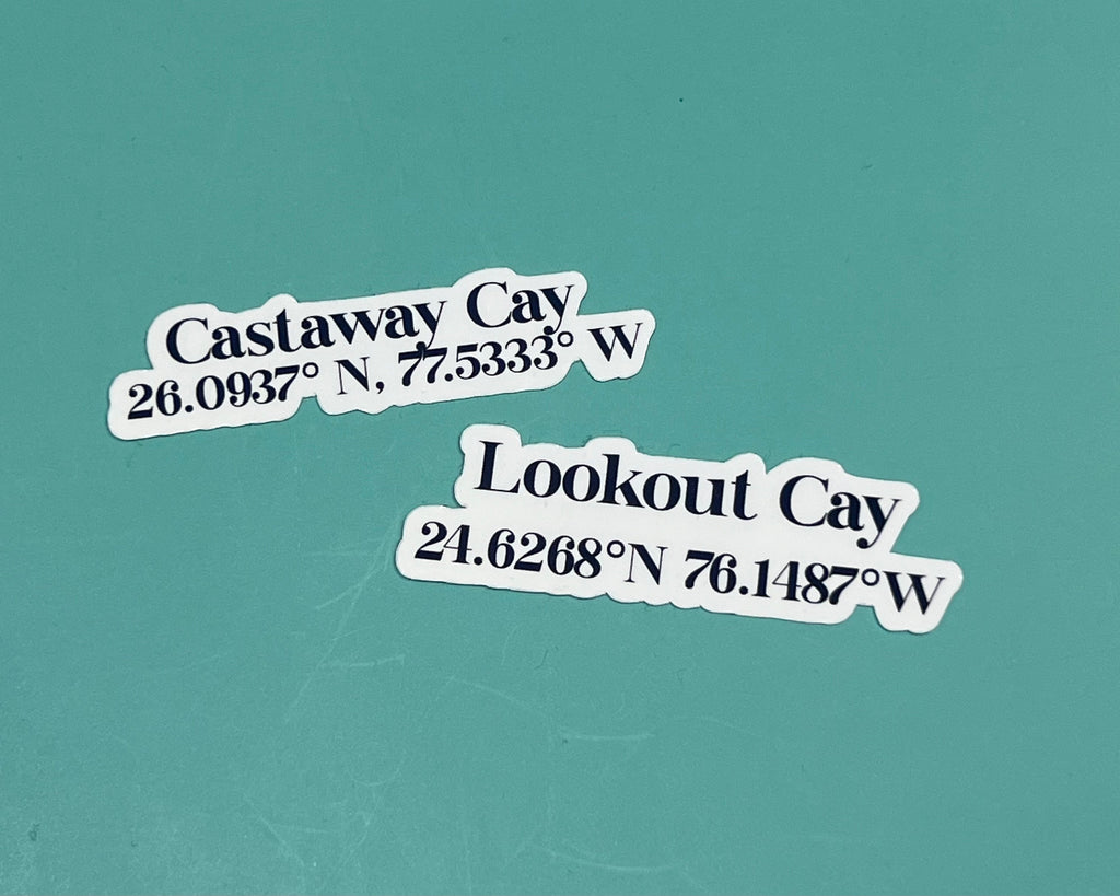 Disney Cruise Line Private Island Coordinate Bundle Stickers