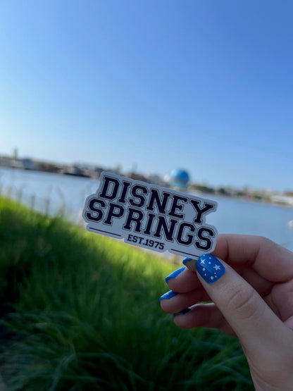Disney Park Years Collection - Disney Springs Sticker | Walt Disney World Sticker | Disney Parks Sticker