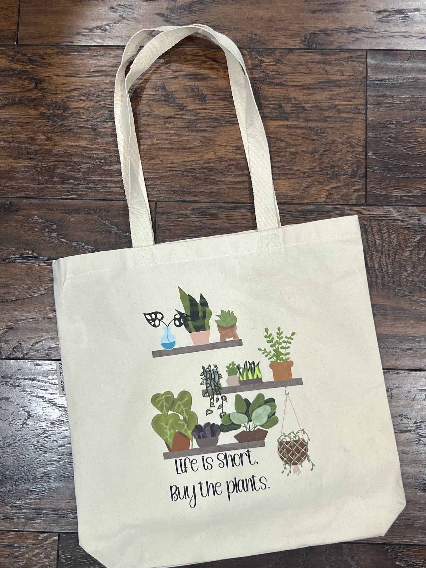 Plant Shelf Tote Bag