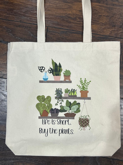 Plant Shelf Tote Bag