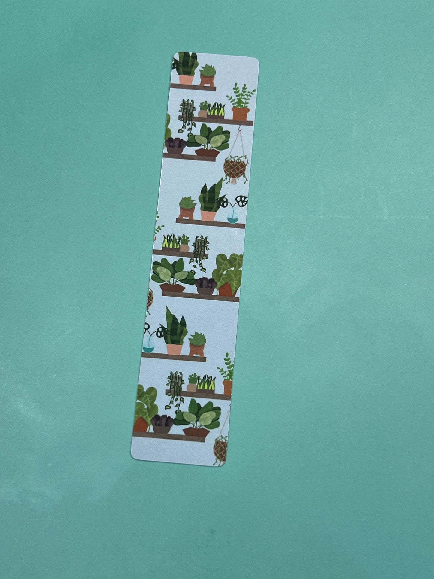 Plant Shelf Bookmark Double Sided - 1.5" x7"