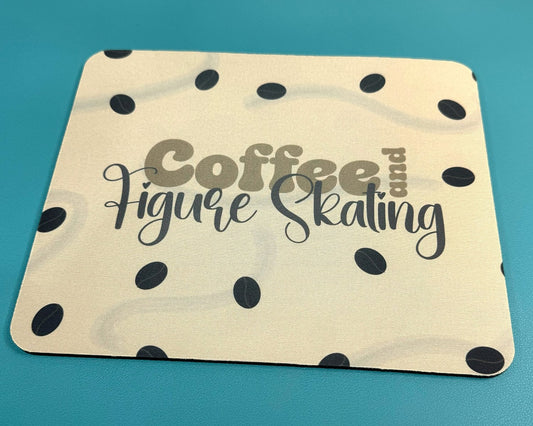 Coffee and Figure Skating Mousepad