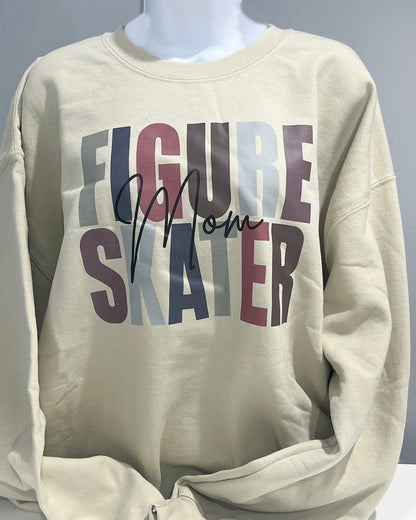 Figure Skater Mom Sweatshirt