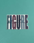 Figure Skater Waterproof Sticker