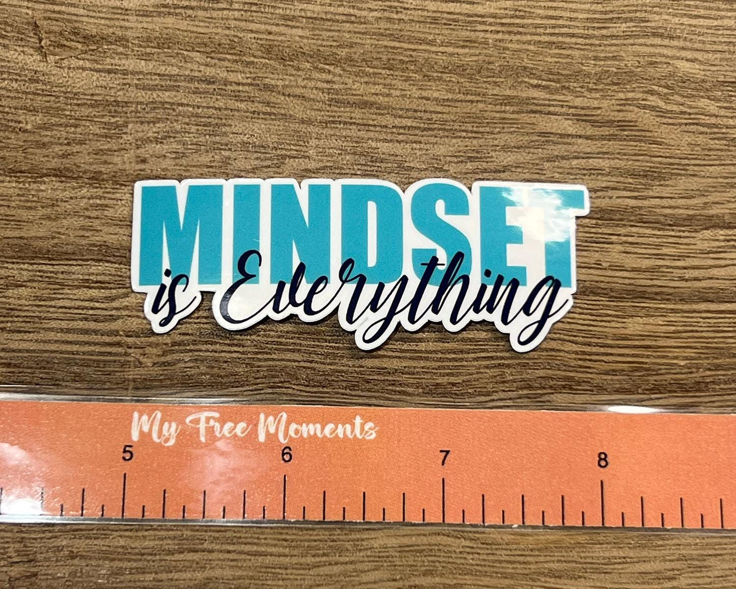 Mindset is Everything Sticker - Waterproof |  | Positive Sticker | Motivational Sticker