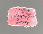 Crafting Quote Waterproof Sticker Bundle