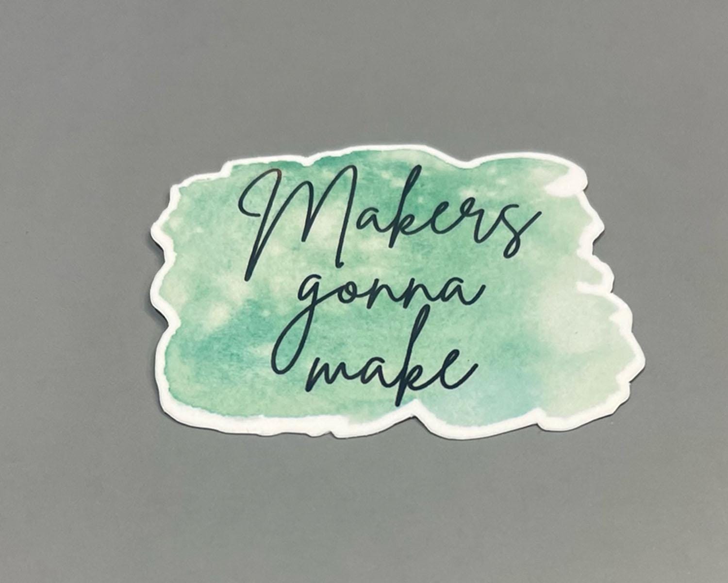 Crafting Quote Waterproof Sticker Bundle