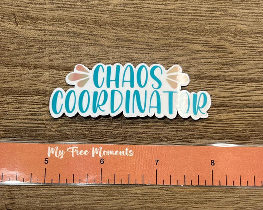 Chaos Coordinator Waterproof Sticker