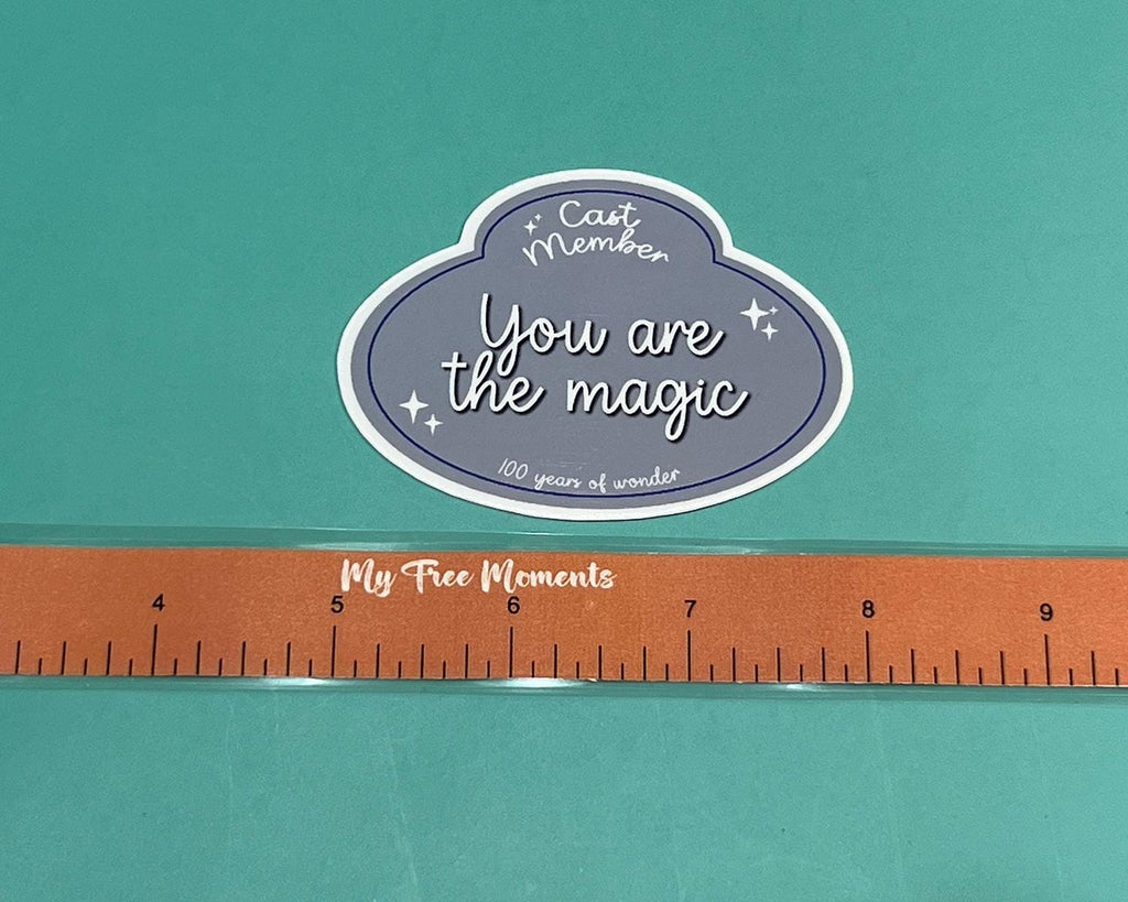Cast Member 100th You Are the Magic Sticker - Cast Member Appreciation