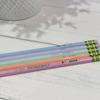Motivational TICONDEROGA 5 - Pack Pencil Set – Foil Stamped