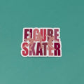 Figure Skater Shilouette- Waterproof Sticker
