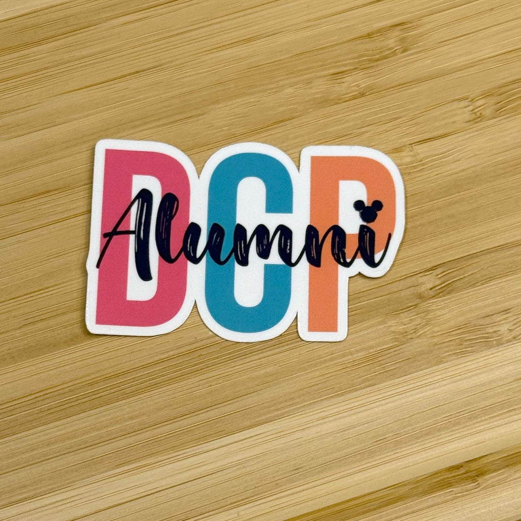 Disney College Program Alumni Waterproof Sticker