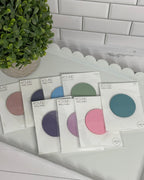 Transparent Round Flag Sticky Notes - 1.75" - Various Colors