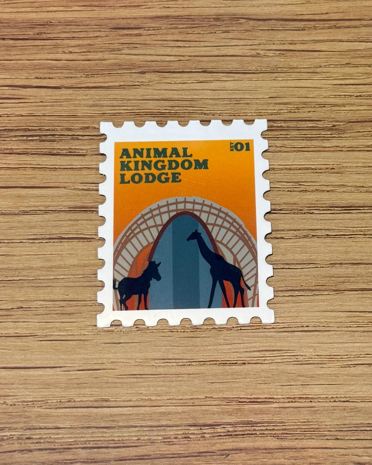 Disney Deluxe Resort Stamp Sticker Individual