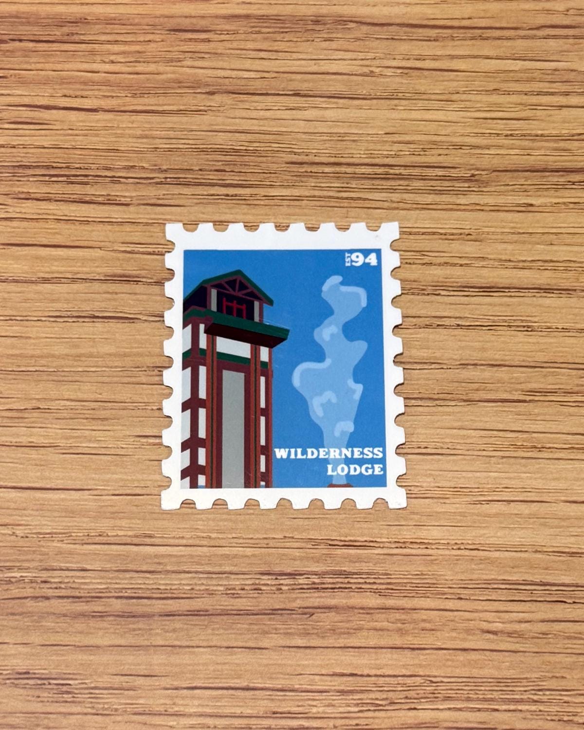 Disney Deluxe Resort Stamp Sticker Individual