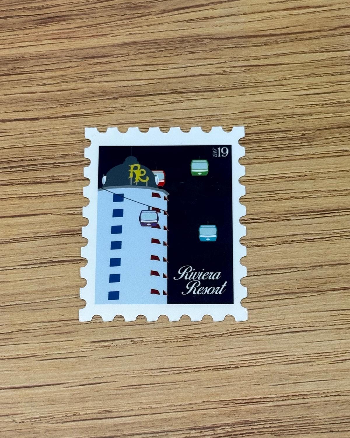Disney Deluxe Resort Stamp Sticker Individual