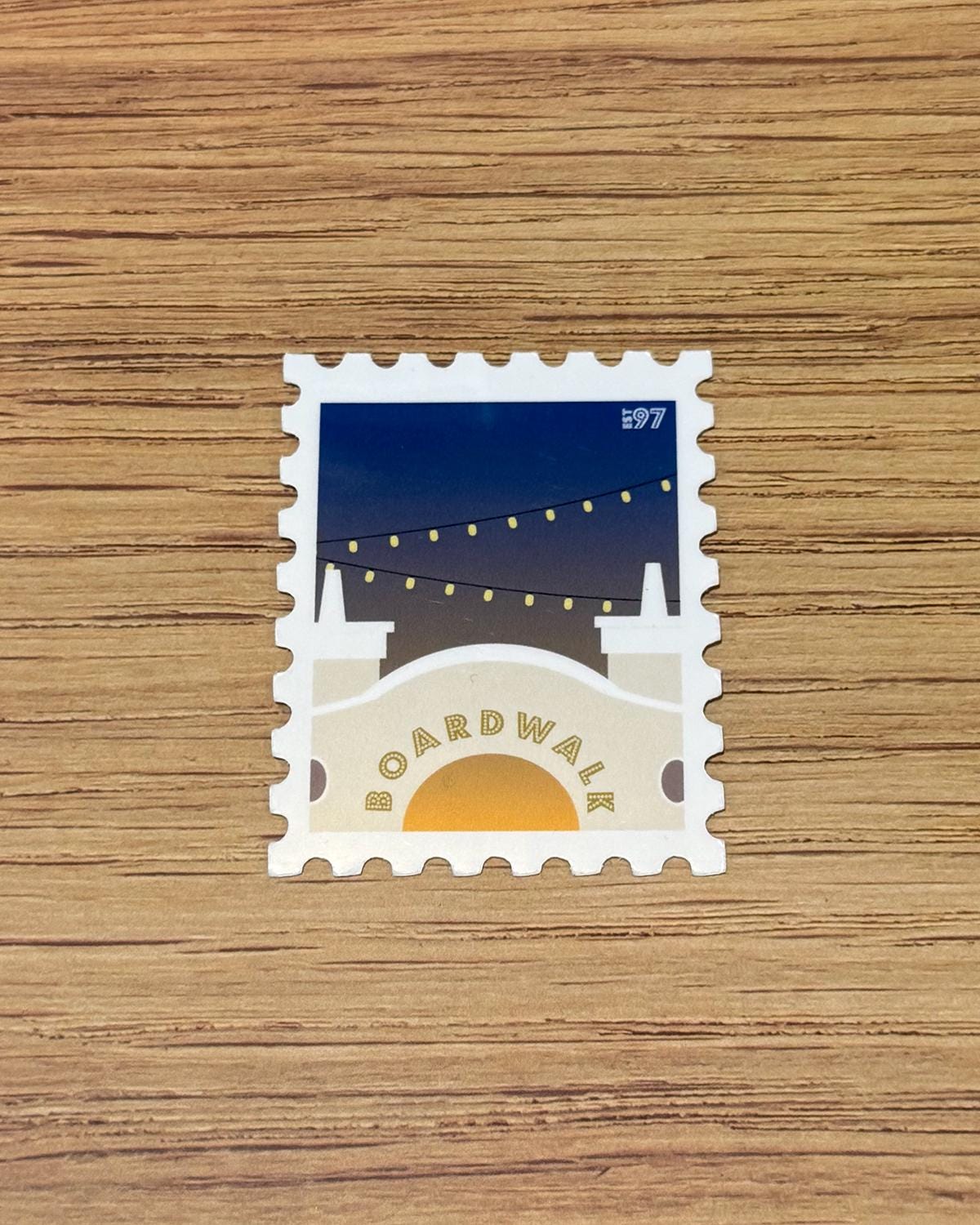 Disney Deluxe Resort Stamp Sticker Individual