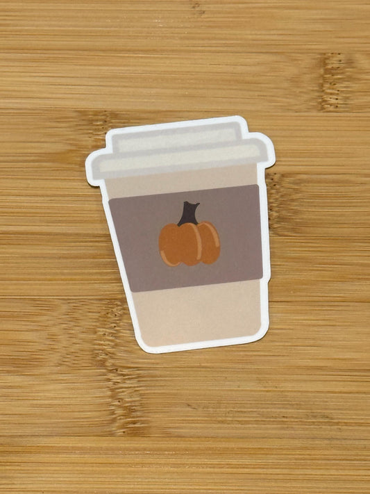 Pumpkin Spice Cup Sticker