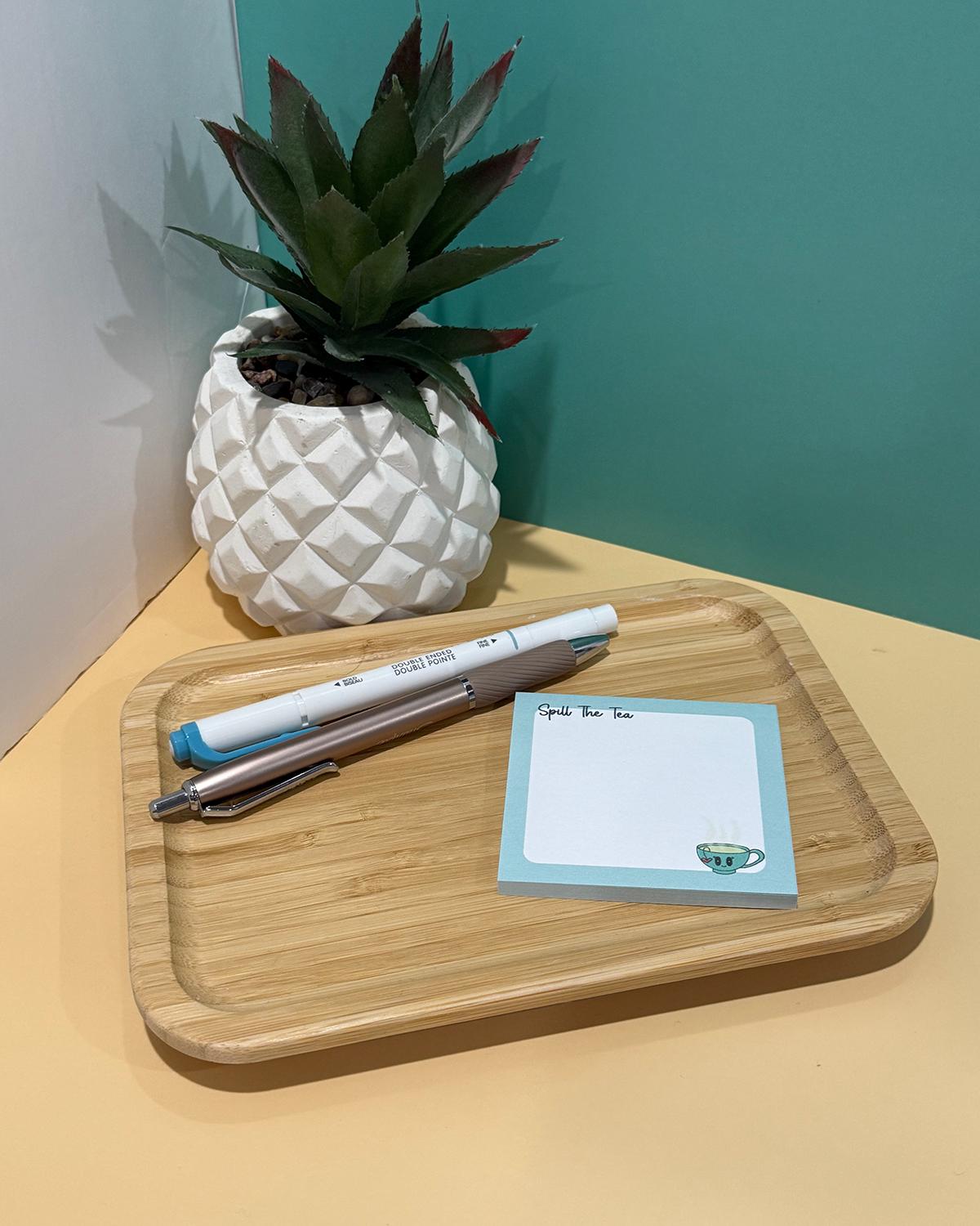 Spill the Tea Sticky Notes: Post-it Brand Note Pad