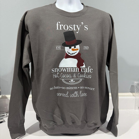 Frosty’s Snowman Café - Holiday Sweatshirt