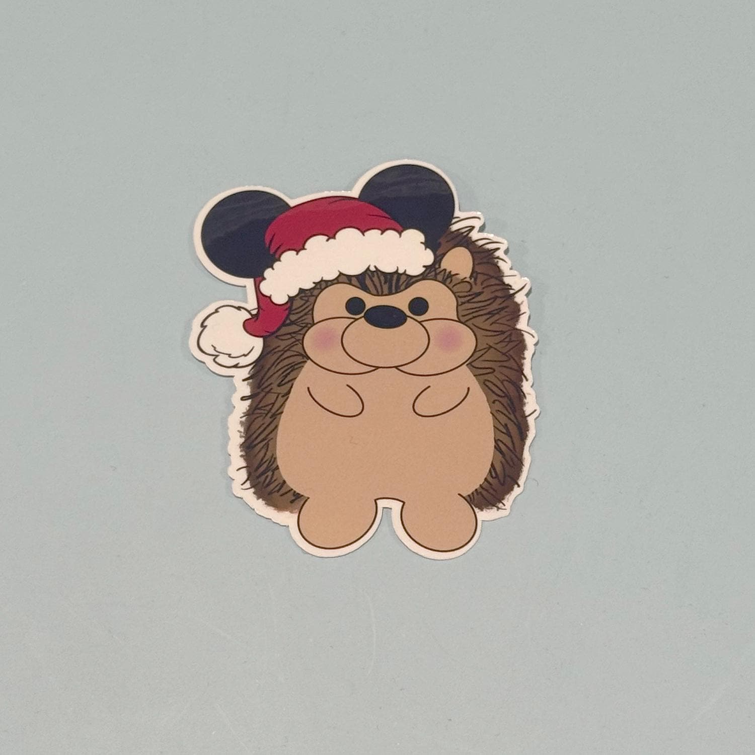 Frankie the Hedgehog – Disney Santa Ears Holiday Sticker
