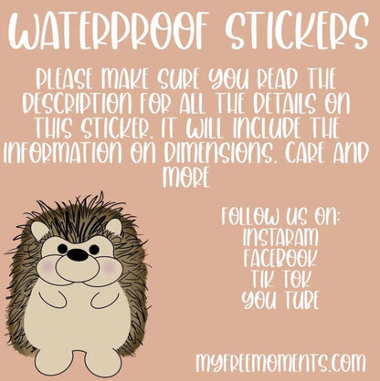 Whats the Best that Could Happen - Waterproof Sticker