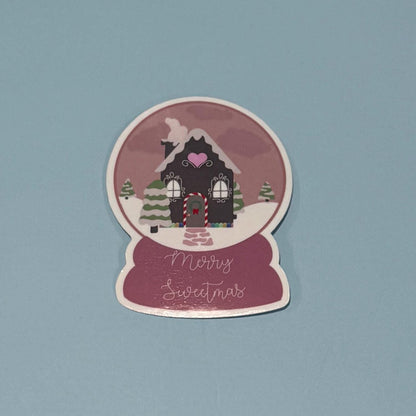 Merry and Bright – Blue themed Color Sticker