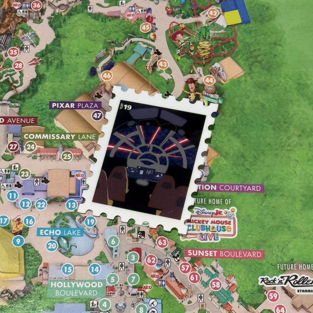 Disney Hollywood Studios Ride Stamps Bundle