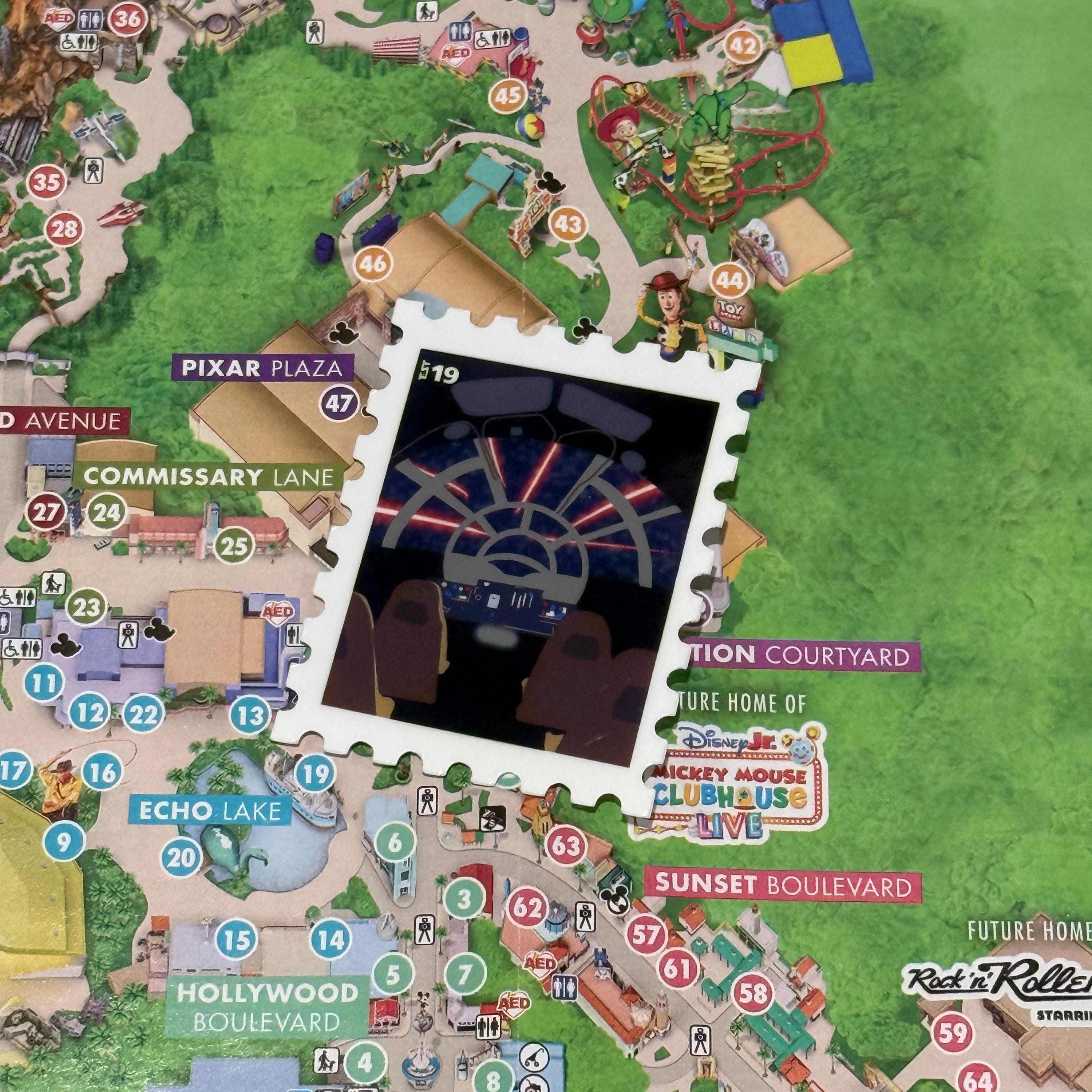 Disney Hollywood Studios Ride Stamps Bundle