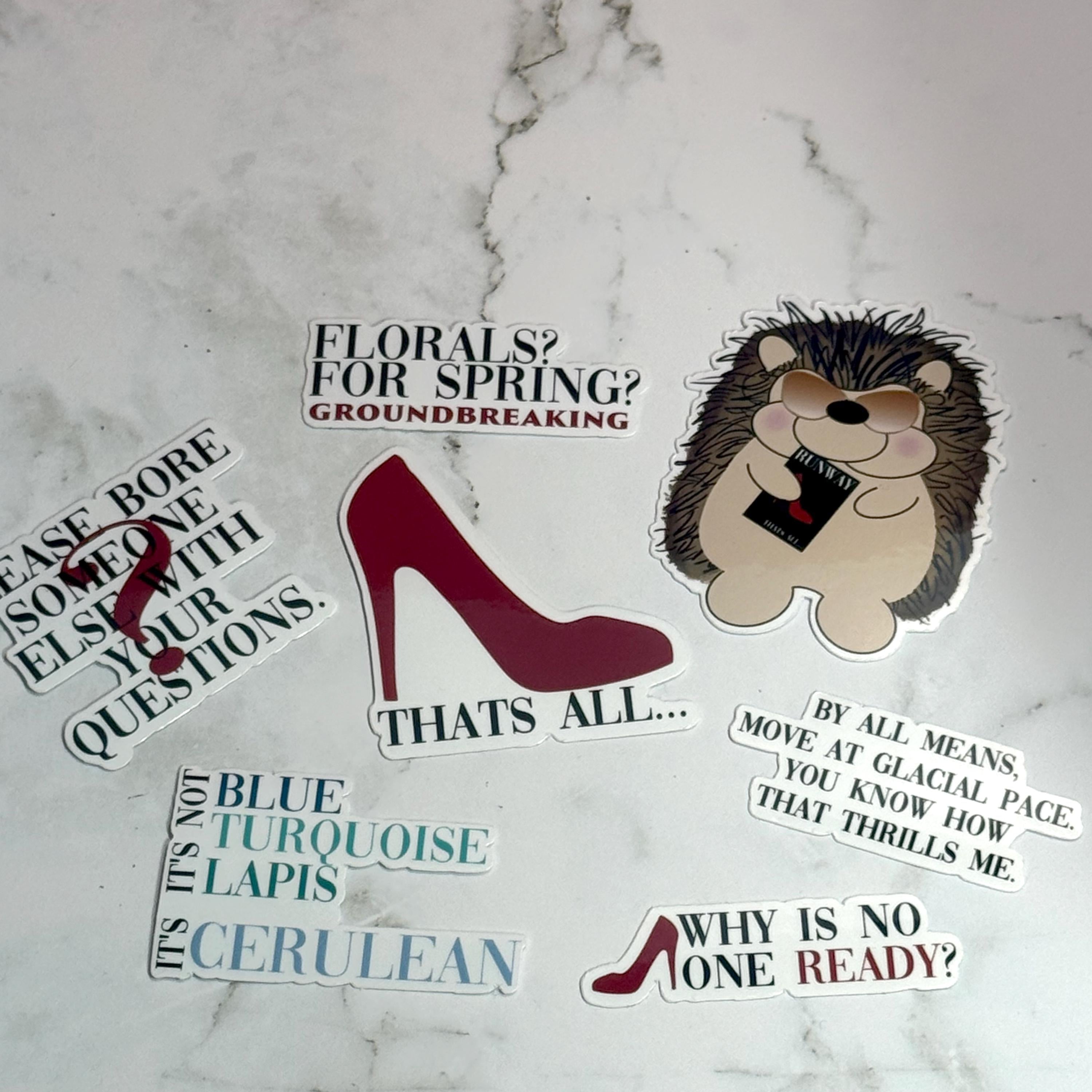 That's All - Devil Wears Prada Inspired Sticker bundle