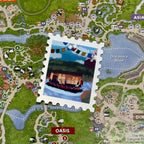Disney Animal Kingdom Ride Attraction Stamp Bundle