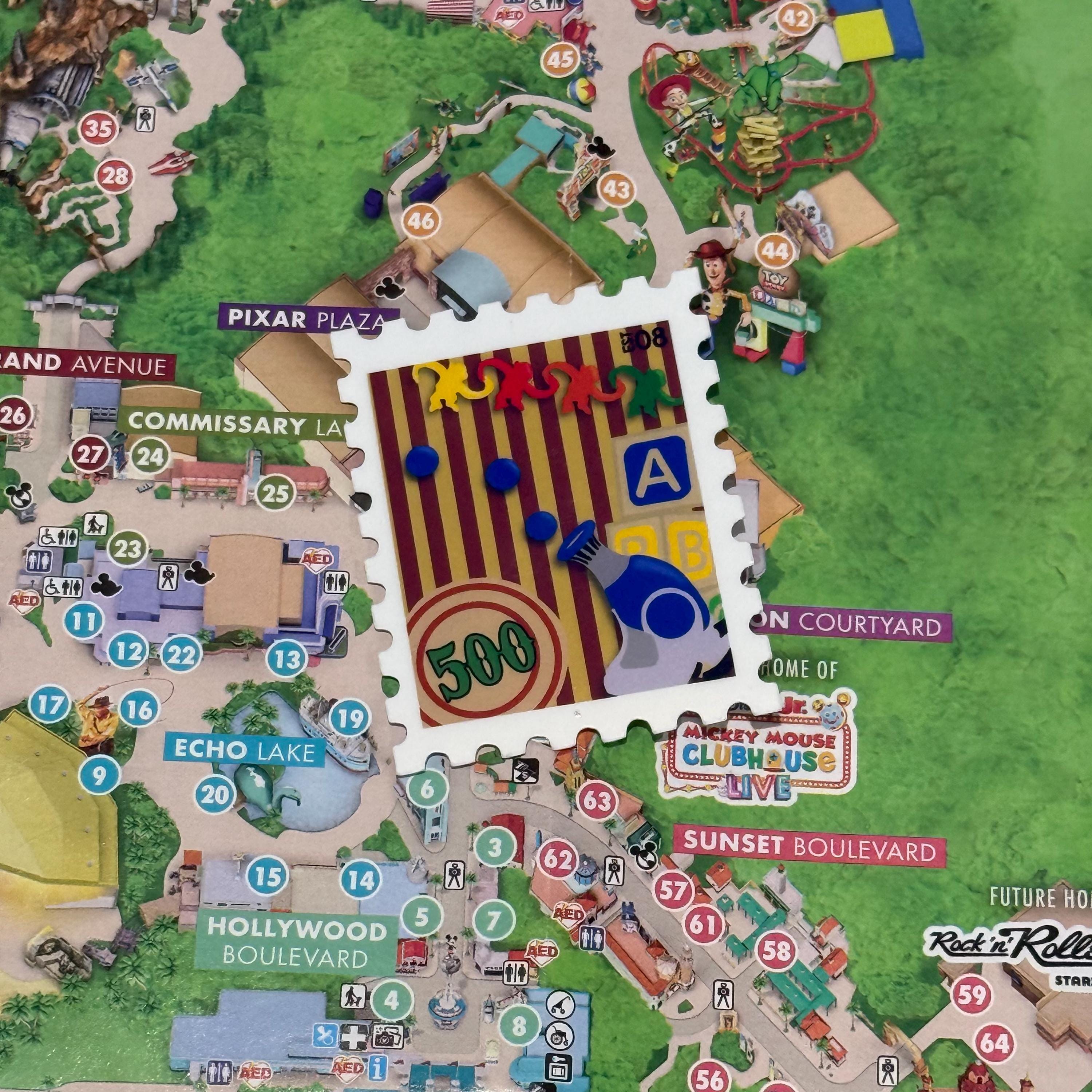 Disney Hollywood Studios Ride Stamps Bundle