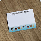 It's All About The Snacks - 4”x3” Post-Its | Disney Snacks