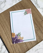 Tropical Floral 4x6" Notepad