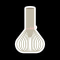 Matcha Whisk - Matcha Waterproof Sticker