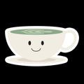Happy Matcha Cup - Waterproof Sticker