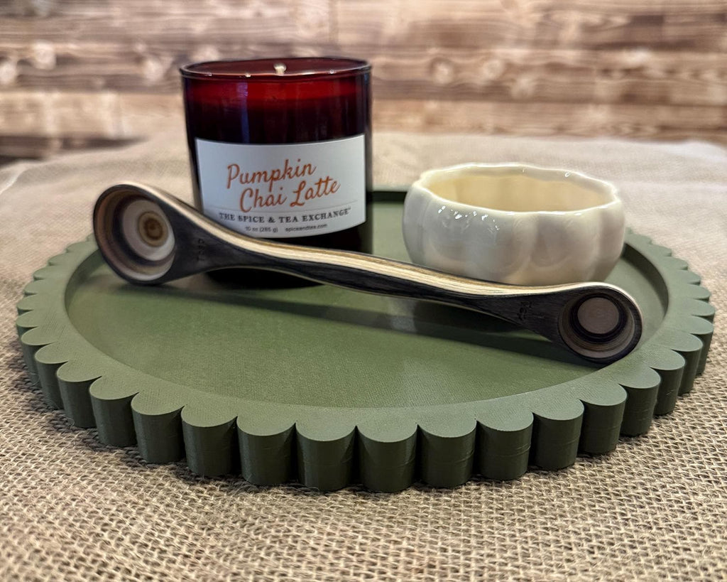 Round Trinket Catchall Tray - Matte 3d Printed