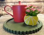 Round Trinket Catchall Tray - Matte 3d Printed