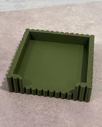 Modern Sticky Note Holder - 3d Printed Catchall Tray