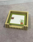 Modern Sticky Note Holder - 3d Printed Catchall Tray